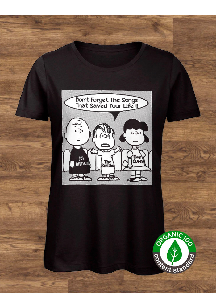Songs That Saved Your Life Women s T Shirt Joy Division The Smiths and The Cure